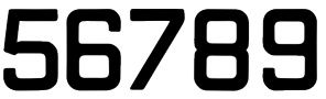 Sail Number for Nacra 17 Mainsail