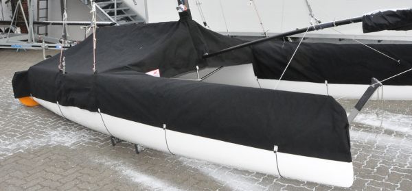 Nacra F20 carbon full cover made by Kangaroo Sails