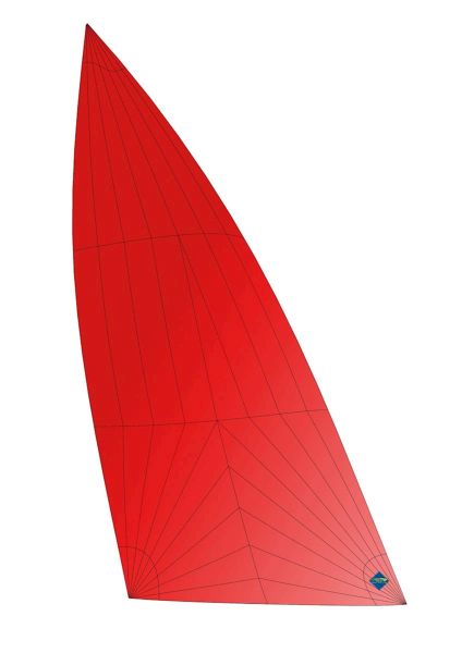 Spinnaker Nacra 17 Foiling Holmenkol rojo